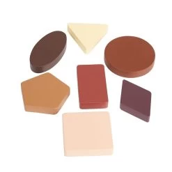 Excellerations® Chunky Puzzle Shapes - Natural -Toy Room S1022701 3