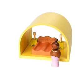 Excellerations® Crescent Doll House -Toy Room S1023371 2