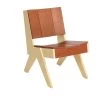 Excellerations® Natural Plywood Lounge Chair