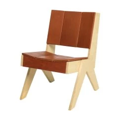 Excellerations® Natural Plywood Lounge Chair -Toy Room S1024525 2
