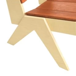 Excellerations® Natural Plywood Lounge Chair -Toy Room S1024525 4