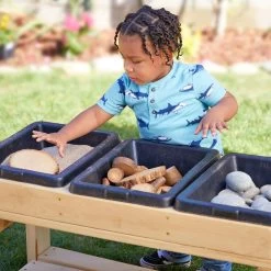 Infant 3 Bin Sensory Table - 14"H -Toy Room S1032470 1