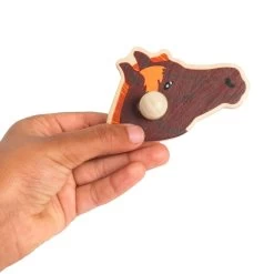 Wooden Flat Puzzles - Set Of 6 -Toy Room S1058448 1