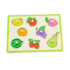 Wooden Flat Puzzles - Set Of 6 -Toy Room S1058448 5