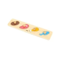 Flat Puzzle - 12 Piece Set With Storage Shelf -Toy Room S1058464 2