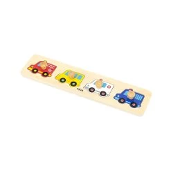 Flat Puzzle - 12 Piece Set With Storage Shelf -Toy Room S1058464 4