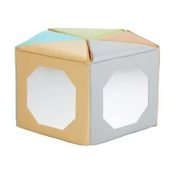 Environments® Natural Multi-Image Mirror Pentagon