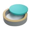 Environments® Natural Round Hollow -Toy Room S1083643 2