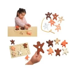 Environments® Kids Figures Puzzle And String Set
