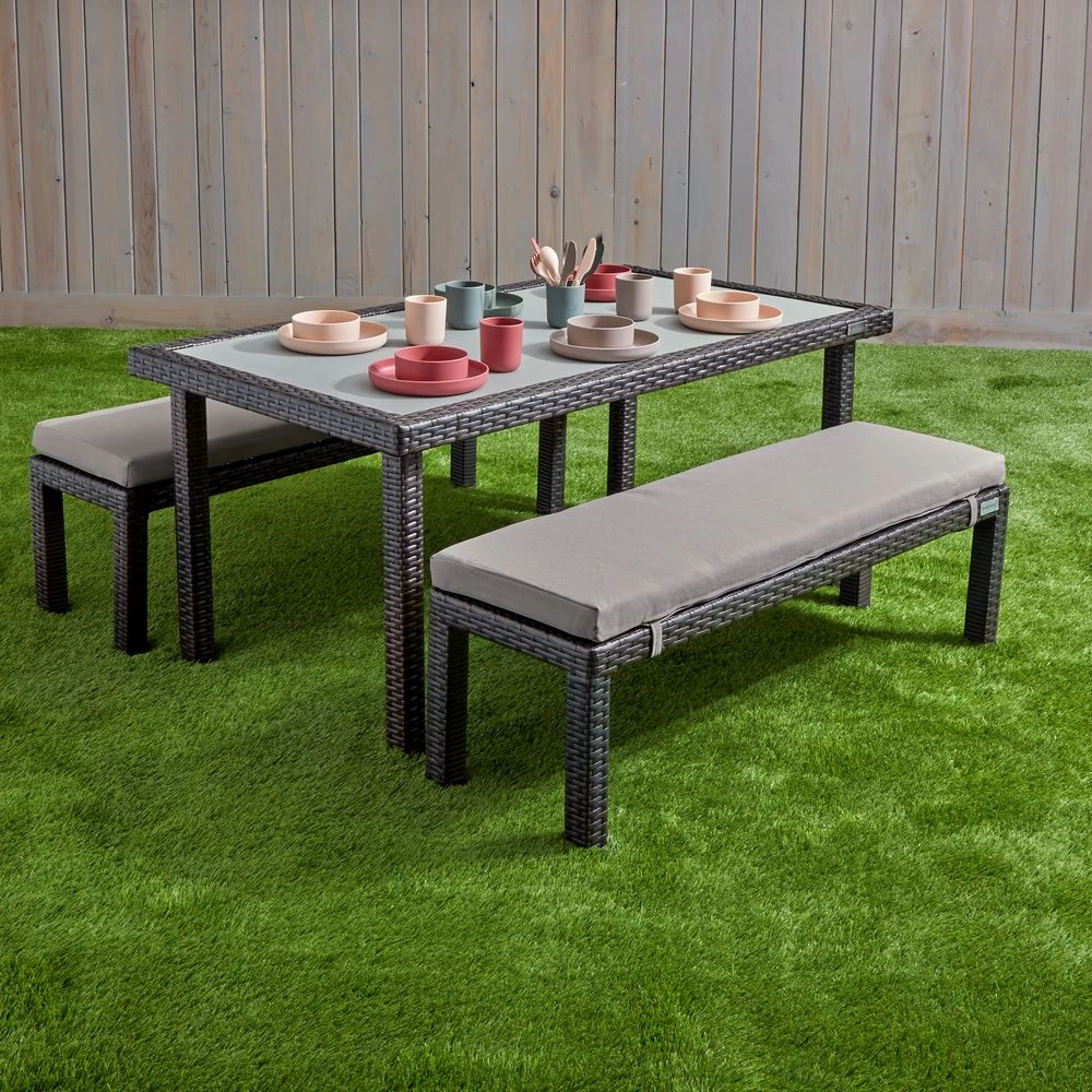 Excellerations® Outdoor Wicker Dining Set 21" (Preschool Height) 5 Excellerations® Outdoor Wicker Dining Set 21" (Preschool Height) - Image 3