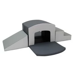 SoftScape Playtime Tunnel Climber Plus - Gray