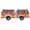Melissa & Doug Giant Fire Truck Floor Puzzle -Toy Room S297654