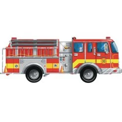 Melissa & Doug Giant Fire Truck Floor Puzzle