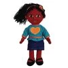Excellerations® African American Girl Cuddle Buddy 2 Excellerations® African American Girl Cuddle Buddy -Toy Room S319682