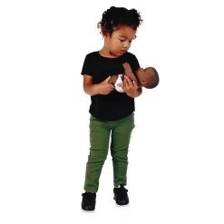 10" African American Huggy Baby -Toy Room S342008 2