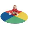 Four Color Pie Mat -Toy Room S363904