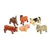Excellerations® Soft Touch Baby Farm Animals - Set Of 6 -Toy Room S368246