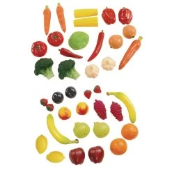 Discount School Supply® Life-Sized Fruit & Veggies - 38 Pieces