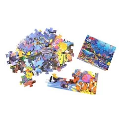 Melissa & Doug Jumbo Animal Floor Puzzle - Underwater -Toy Room S374225 1