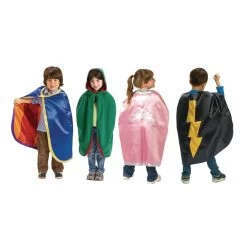 Excellerations® Reversible Fabric Capes - Set Of 4 18 Excellerations® Reversible Fabric Capes - Set Of 4 -Toy Room S386628 5