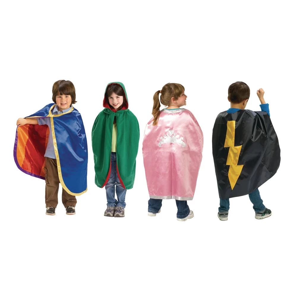 Excellerations® Reversible Fabric Capes - Set Of 4 9 Excellerations® Reversible Fabric Capes - Set Of 4 - Image 7
