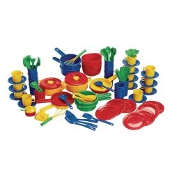 Dantoy Big Value Dish Set - 132 Pieces