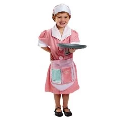 Melissa & Doug Let's Pretend Waitress Costume