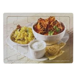 Excellerations® Multicultural Food Puzzles - Set Of 6 -Toy Room S550908 3