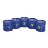 Excellerations® Number Tossing Baskets - Set Of 5 1 Excellerations® Number Tossing Baskets - Set Of 5 -Toy Room S570716