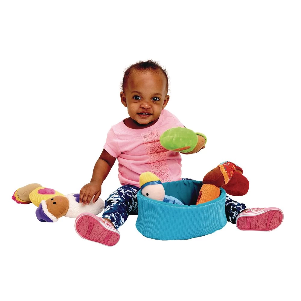 Excellerations® Plush Basket Of Sensory Babies - 7 Pieces 4 Excellerations® Plush Basket Of Sensory Babies - 7 Pieces - Image 2