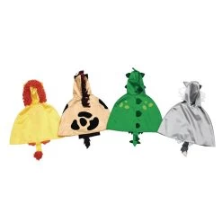 Excellerations® Toddler Animal Capes With Hoods Set Of 4 -Toy Room S594975 5