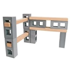 Excellerations® Foam Floor Blocks & Planks 44 Pieces -Toy Room S622165 1