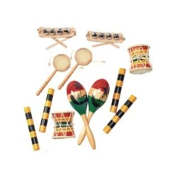 Global Music Kit With Storage Bag -Toy Room S622812 1