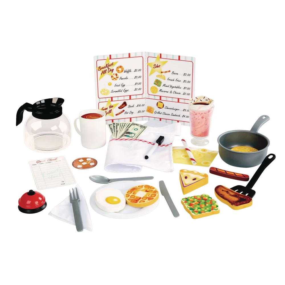 Melissa & Doug Star Diner Restaurant Play Set 3 Melissa & Doug Star Diner Restaurant Play Set