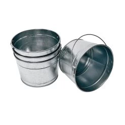Galvanized Steel Pail - 1 Piece