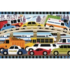 Melissa & Doug Traffic Jam Floor Puzzle 24 Pieces