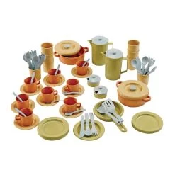 Dantoy Eco-Friendly Mega Dish Set - 79 Pieces