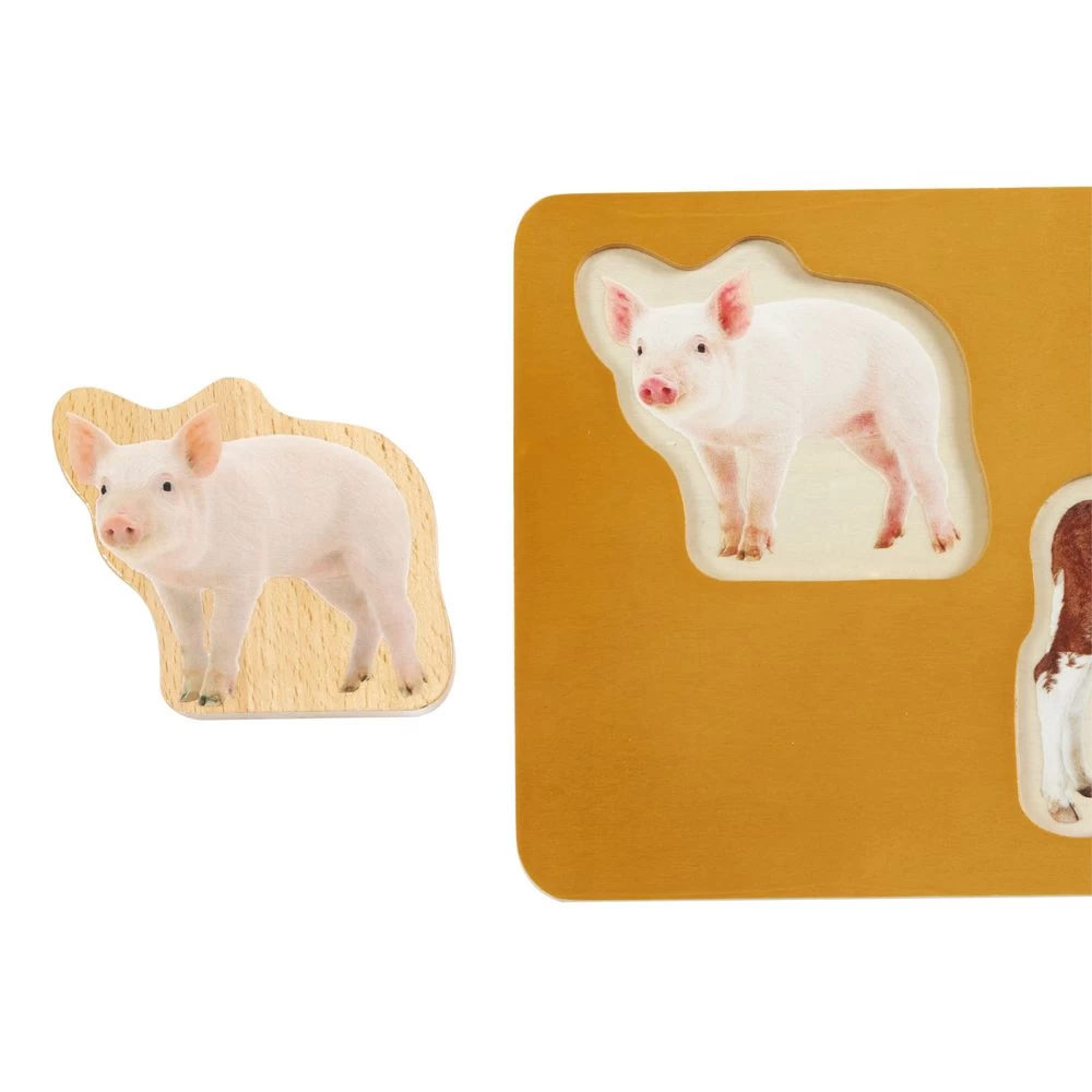 Excellerations® Toddler Photo Puzzles- Farm Animals 6 Excellerations® Toddler Photo Puzzles- Farm Animals - Image 4