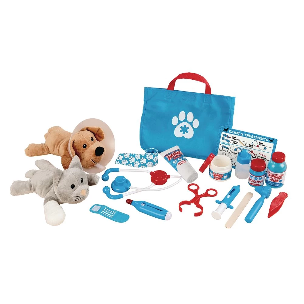 Melissa & Doug Exam And Treat Pet Vet Play Set 24 Pcs. 3 Melissa & Doug Exam And Treat Pet Vet Play Set 24 Pcs.