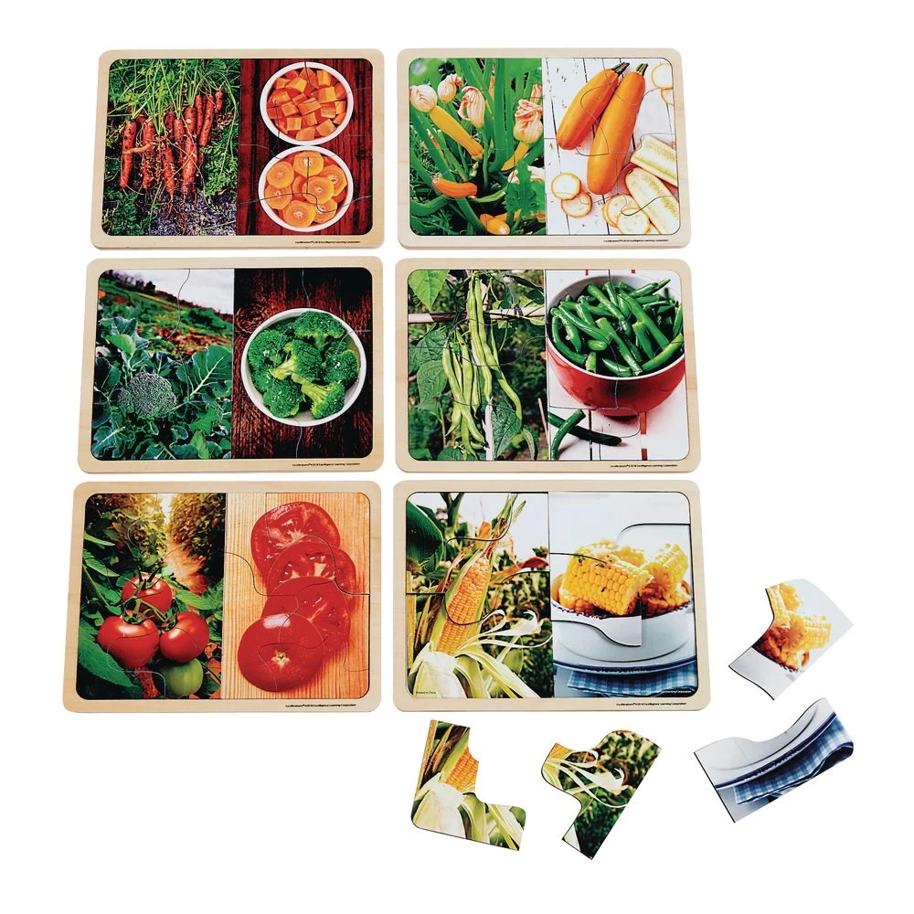 Excellerations® Fruit And Vegetable Photo Puzzles Set Of 12 6 Excellerations® Fruit And Vegetable Photo Puzzles Set Of 12 - Image 4