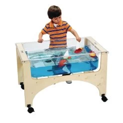 24-1/2"H Regular Height See-Thru Sand-n-Water Table