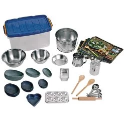 Mud Kitchen Accessory Set 37-Pieces And Storage