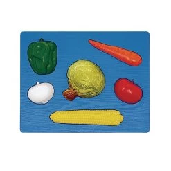 3D Chunky Food Puzzle- Vegetables