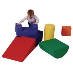 Climb And Play 6 Piece Set - Primary -Toy Room S687395 1