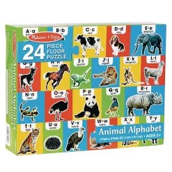 Melissa & Doug Animal Alphabet Floor Puzzle 8 Melissa & Doug Animal Alphabet Floor Puzzle -Toy Room S695961 1