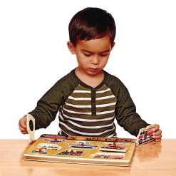 Melissa & Doug Sound Puzzle - Vehicles -Toy Room S696184 2