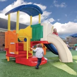 LITTLE TIKES "All In" Clever Climber™ - Natural, In-Ground Installation -Toy Room S698670 1