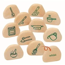 Sensory Outdoor Play Stones - Set Of 26 13 Sensory Outdoor Play Stones - Set Of 26 -Toy Room S708847 3
