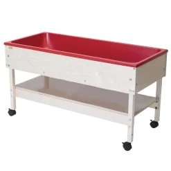 Toddler Sand & Water Table With Shelf And Lid -Toy Room S715559 1