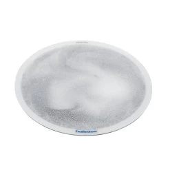 Excellerations® Glitter Circle Liquid Tile - Silver -Toy Room S721263 2